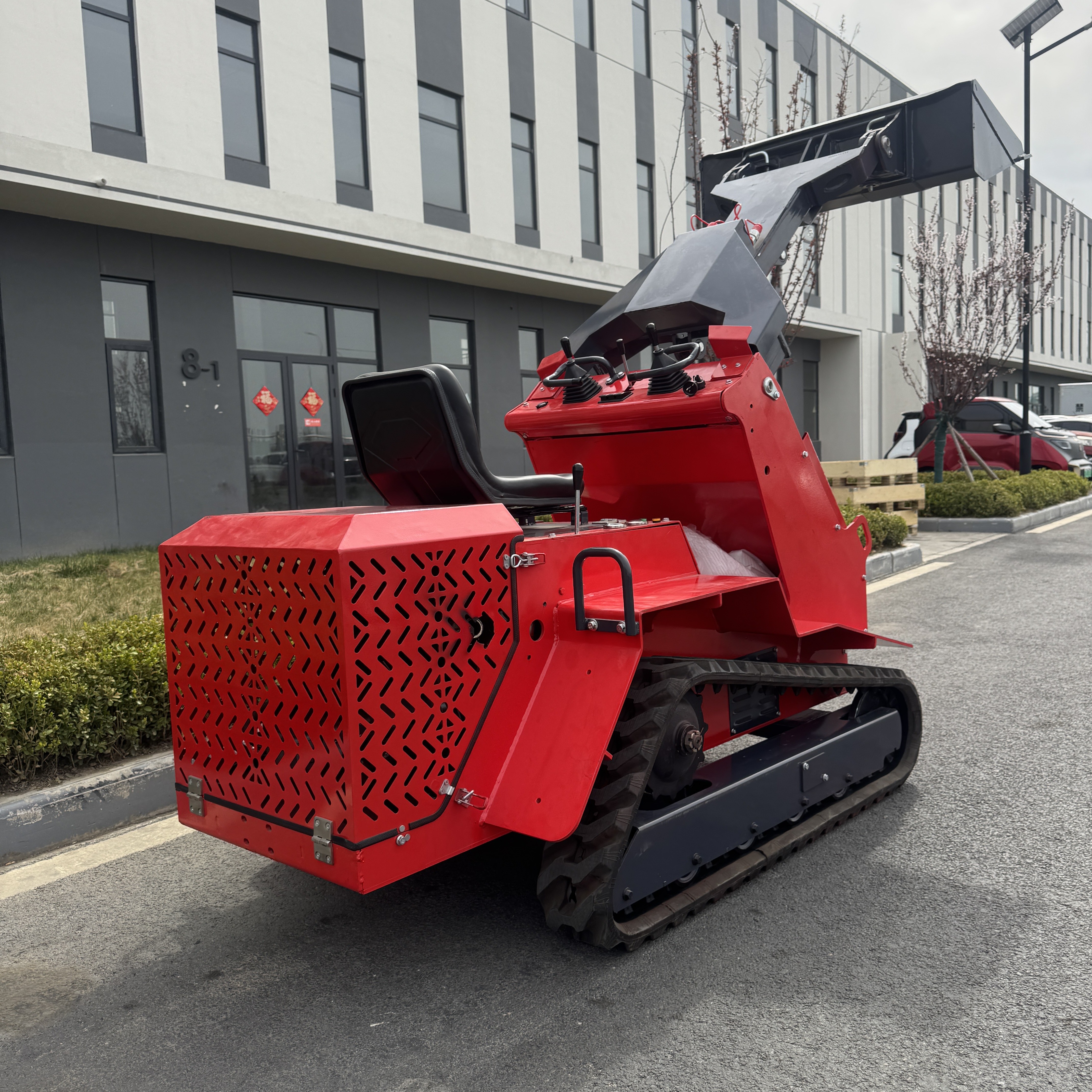 Diesel Gasoline Small Earth-Moving Machinery Mini Skid Steer Loader