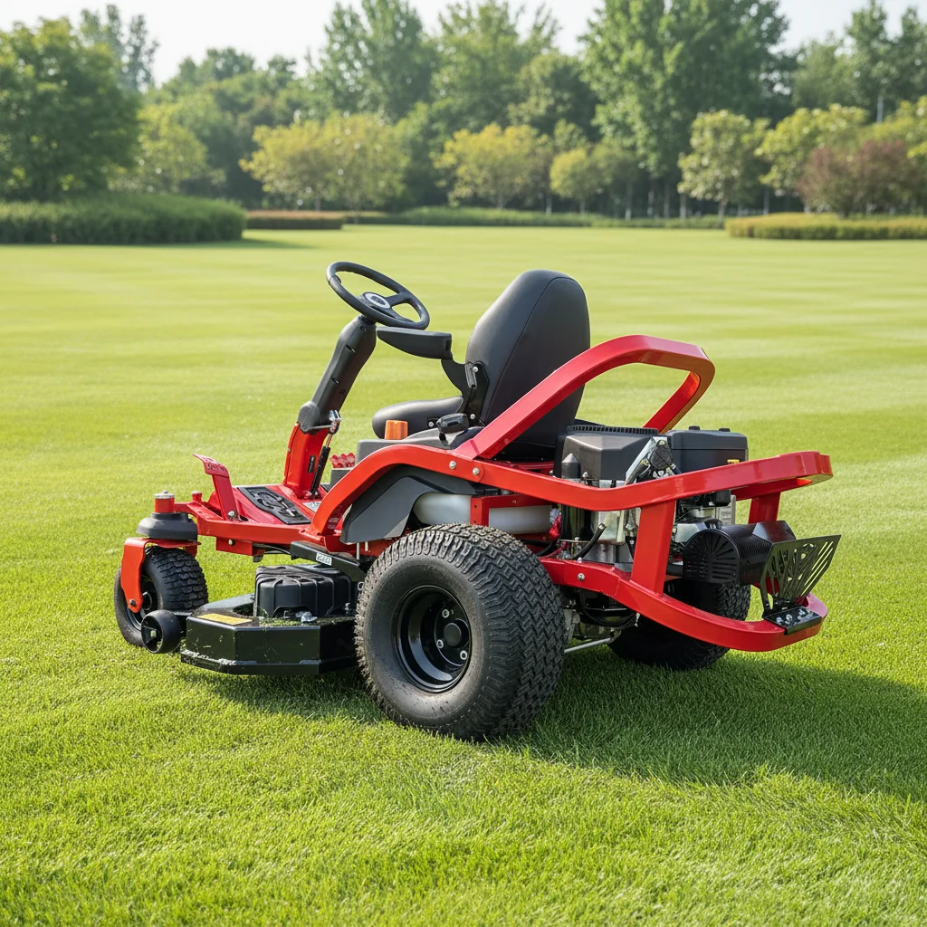 Zero Turn Lawn Mower Gasoline Engine Commercial Grass Cutter