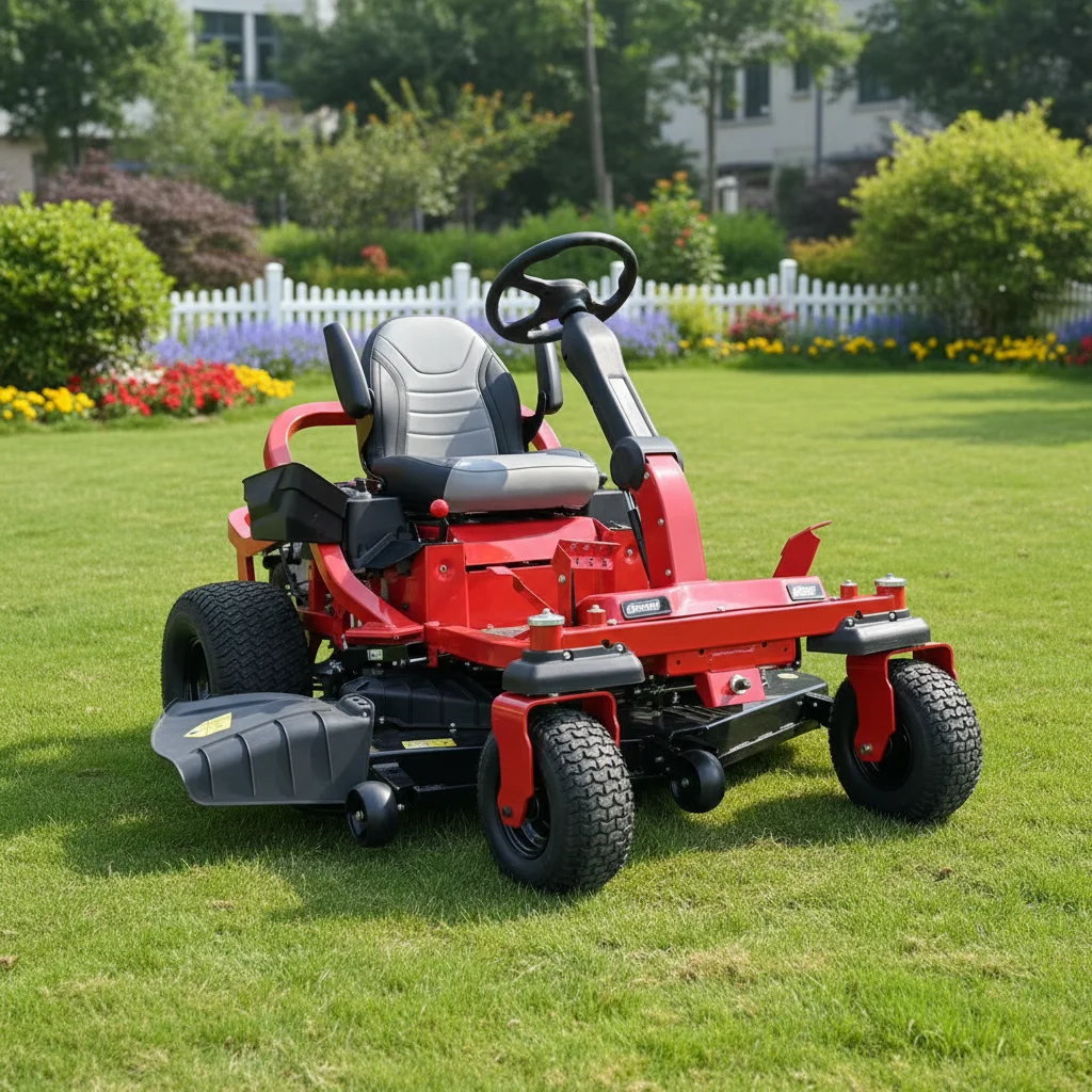 Zero Turn Lawn Mower Gasoline Engine Commercial Grass Cutter