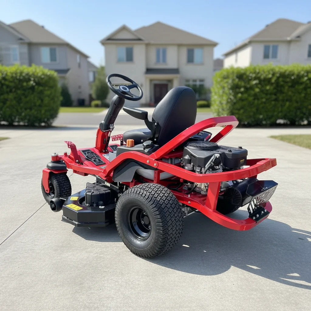 Stand On Zero Turn Lawn Mower Compact Grass Garden Cutting Machine