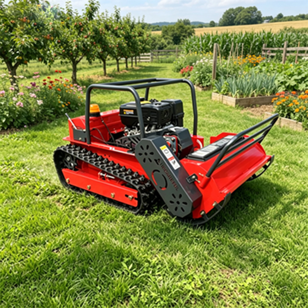 Reliable Hybrid Power Gasoline Electric Multi Terrain Lawn Mower