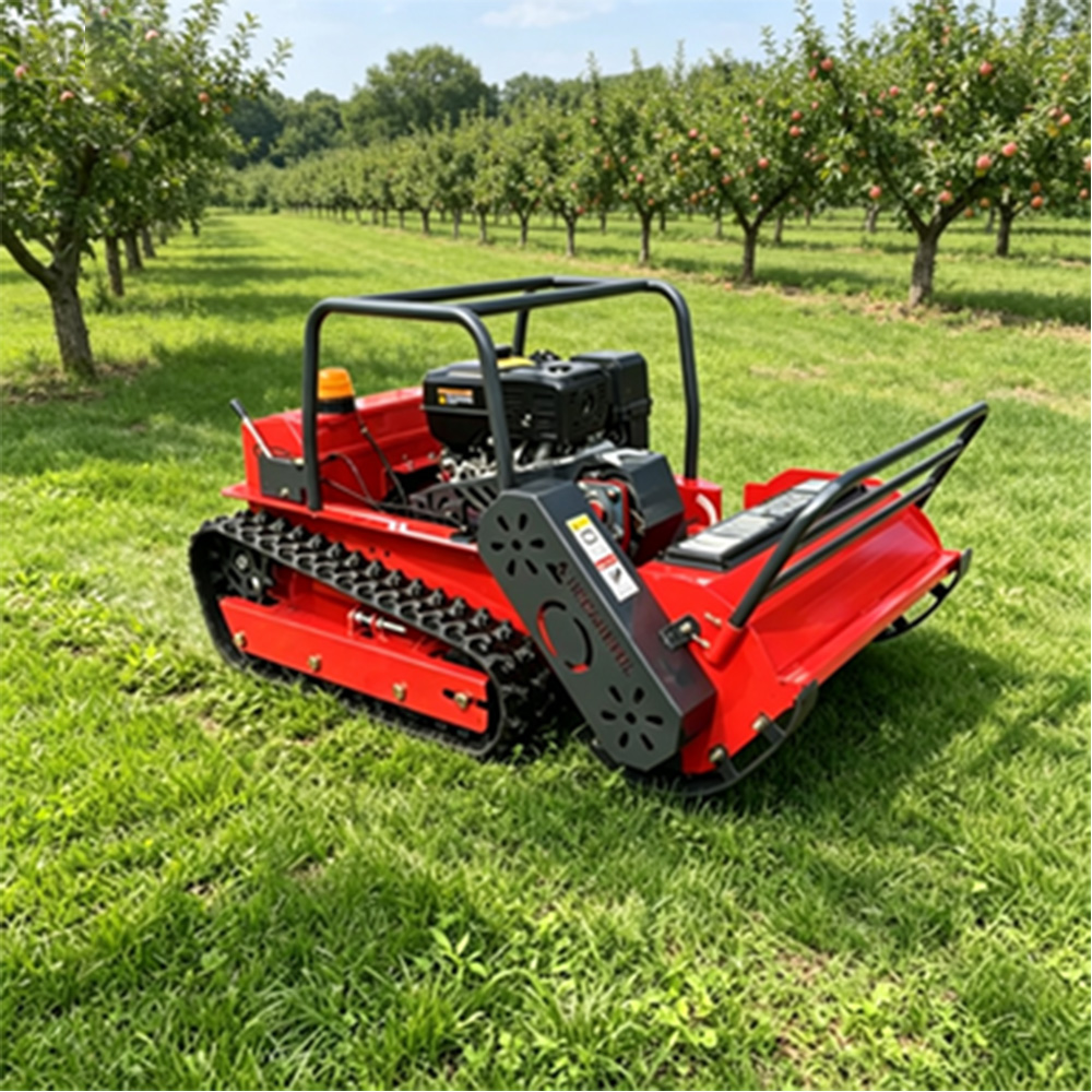 Reliable Hybrid Power Gasoline Electric Multi Terrain Lawn Mower