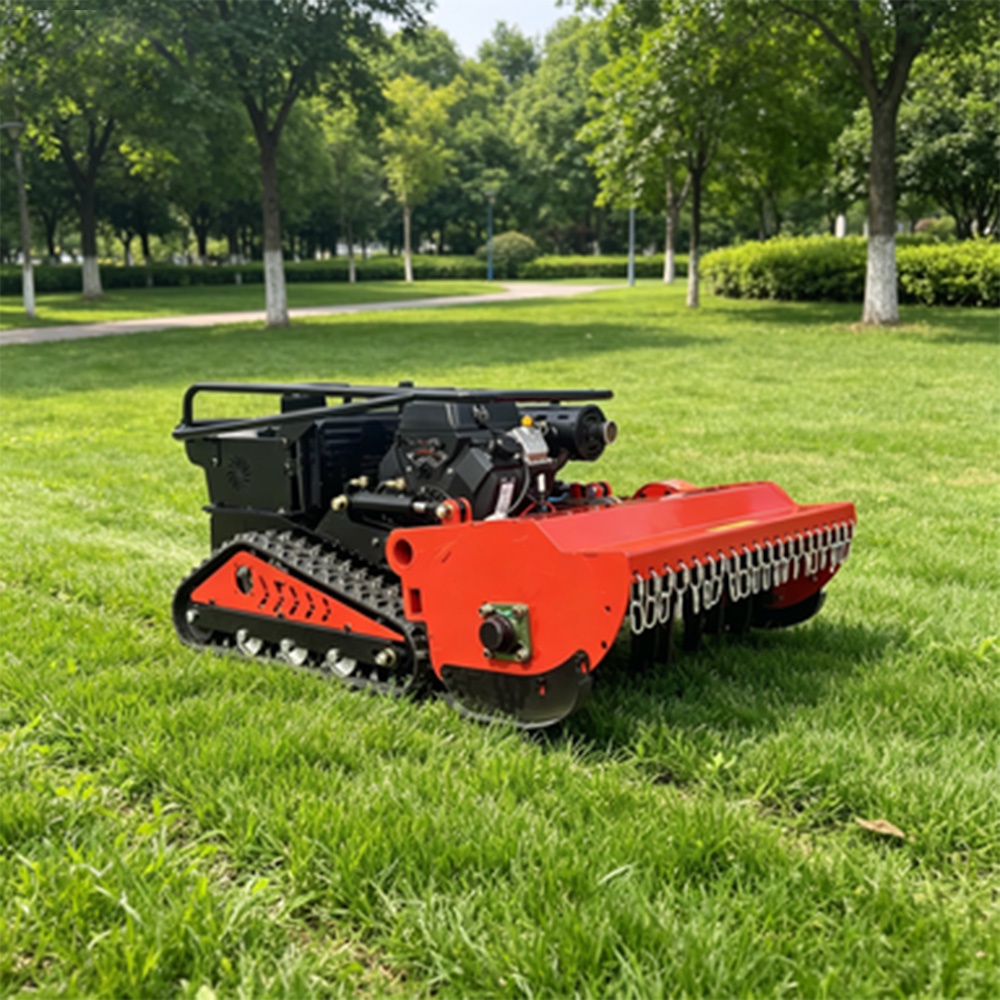 Durable Oil Electric Industrial Grade Powerful Engine Robot Lawn Mower