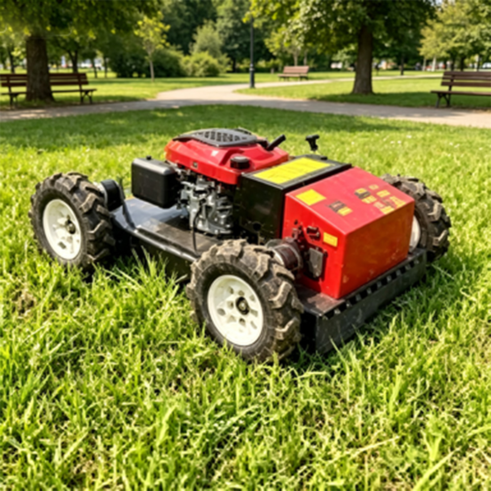 4WD Drive Hybrid Power Robot Lawn Mower