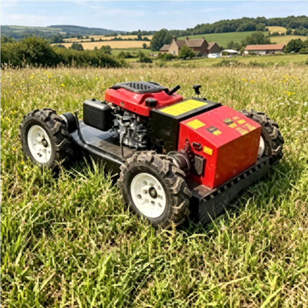Wide Cutting Deck Reliable Hybrid System Efficient Professional Lawn Mower