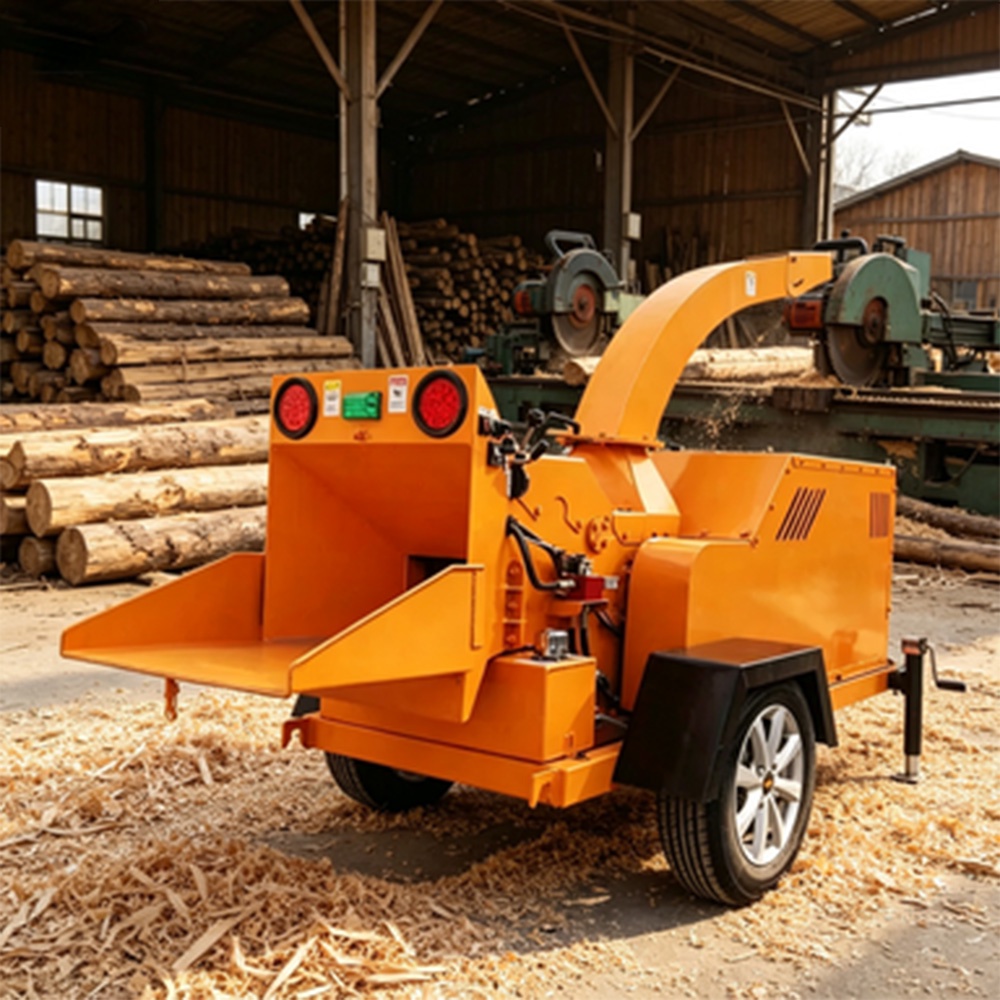 Rugged Construction Heavy Duty Professional High Power Wood Chipper