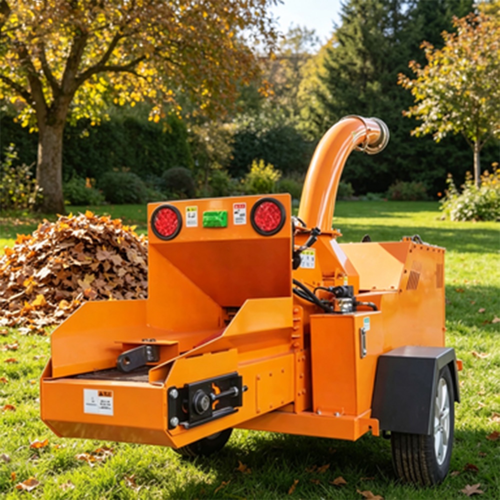 High Pressure Durable Stable Production Diesel High Industrial Wood Chipper
