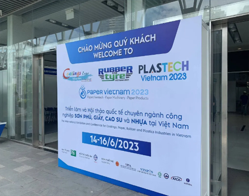 The 2023 Vietnam Paper, Rubber, Coatings and Technology Exhibition will be held from June 14 to June 16 at the SECC Exhibition Hall in Ho Chi Minh City, Vietnam.