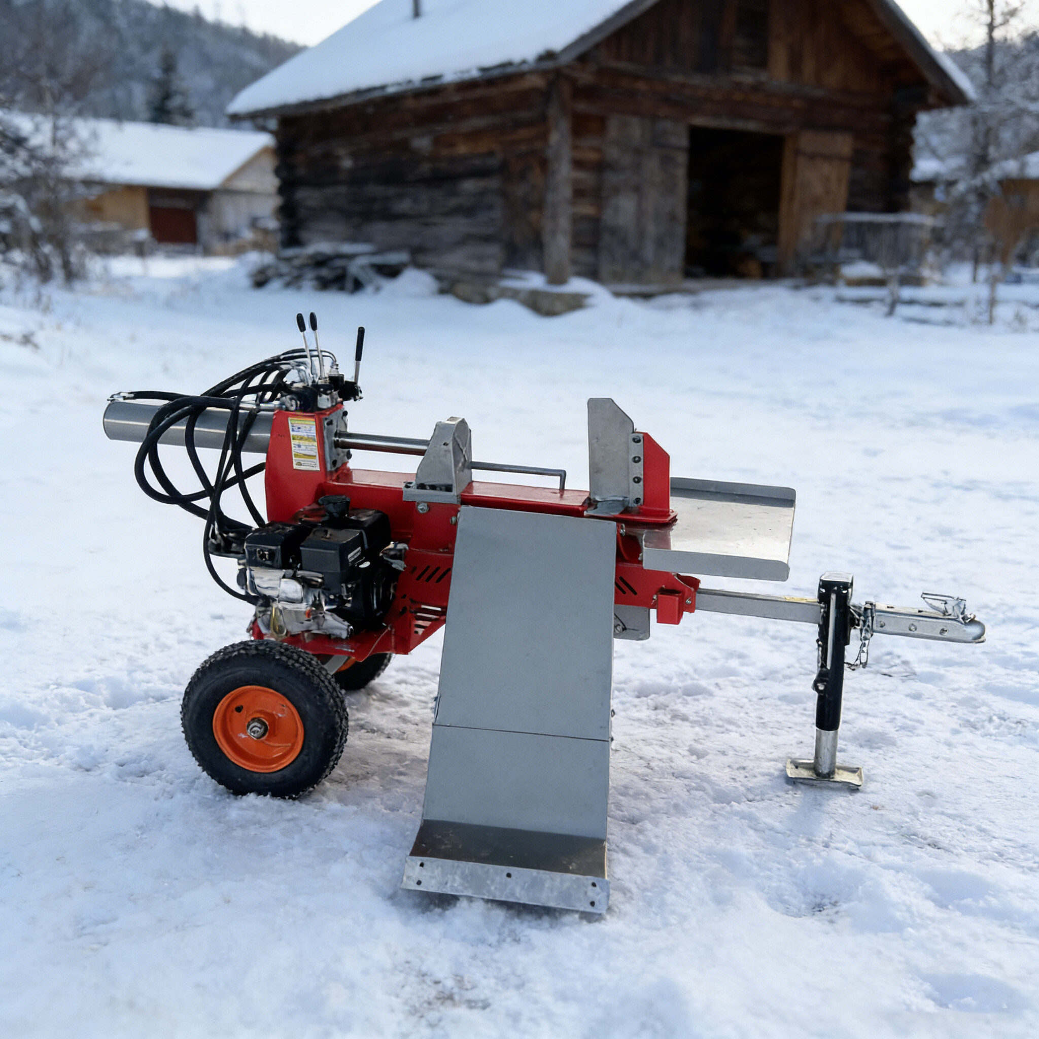 如何为您的农场选择合适的原木劈木机