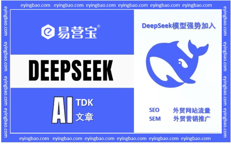 Новый прорыв в создании сайтов с использованием искусственного интеллекта! Yiyingbaoyun Intelligent Website Building объединяется с DeepSeek, готов ли ваш сайт для внешней торговли?
