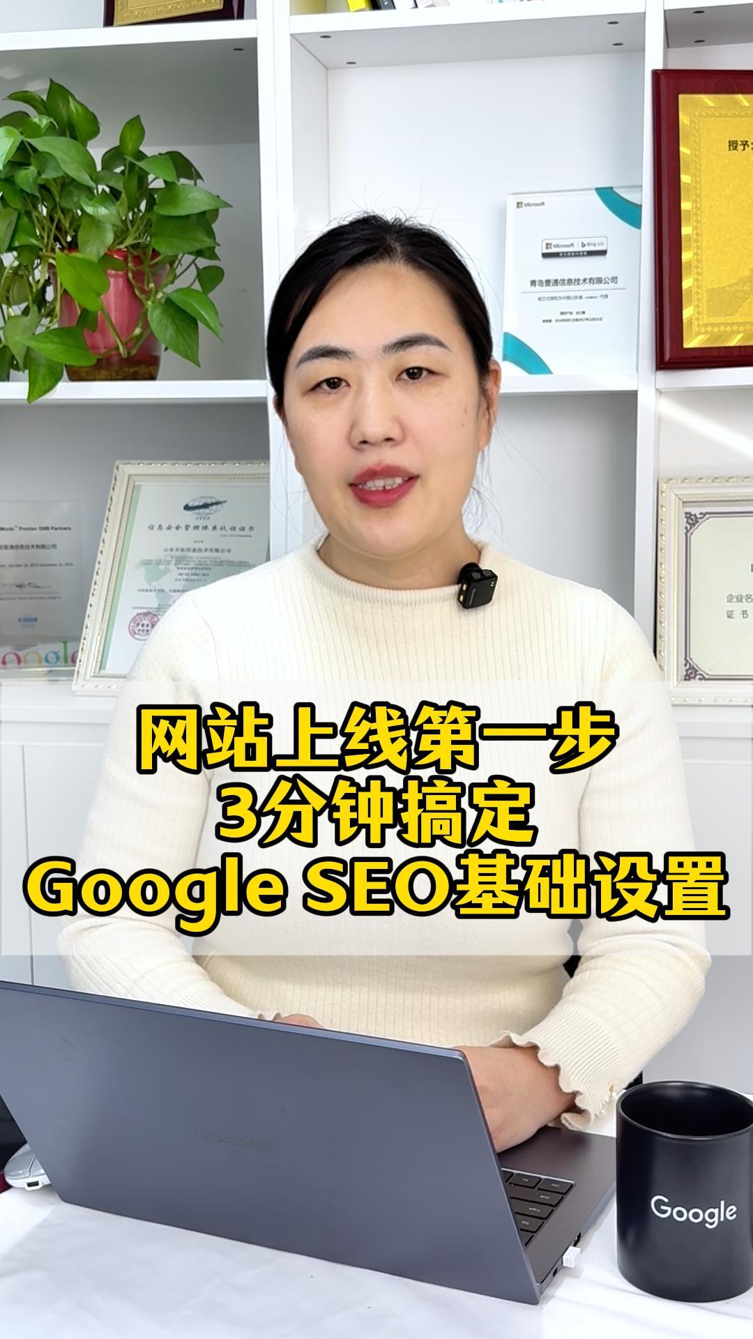 Первый шаг после запуска сайта: настройка основ SEO для Google за 3 минуты