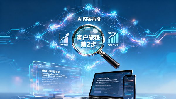利用AI提升品牌声量与曝光度快速见效的关键,在于把AI内容策略嵌入客户旅程第2步而非第1步 利用AI提升品牌声量与曝光度快速见效的关键,在于把AI内容策略嵌入客户旅程第2步而非第1步