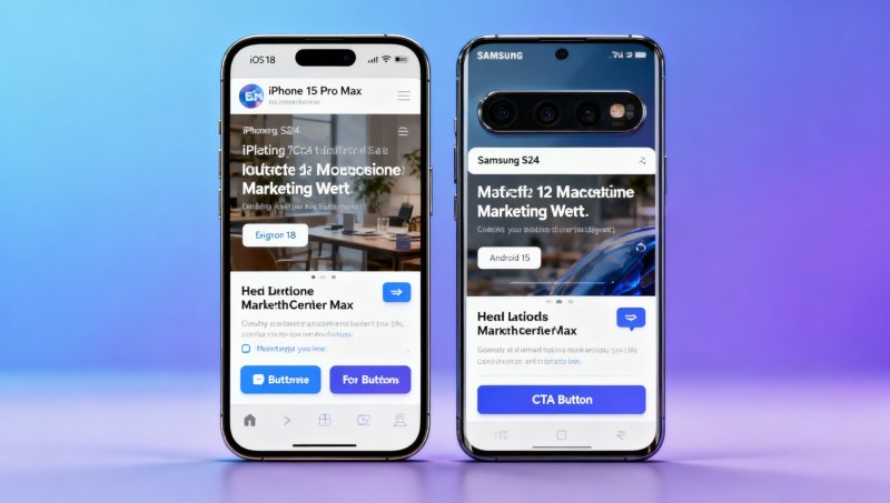 Мобильный маркетинговый сайт показывает смещение кнопок на iOS 18 и Android 15? 3 способа исправить неработающие точки останова в адаптивном дизайне