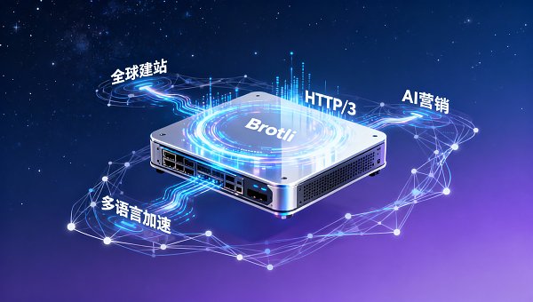 海外网站访问慢怎么办?对比发现:开启Brotli压缩后首屏加载快1 Зарубежный сайт загружается медленно? Сравнение показало: включение Brotli ускоряет загрузку первой страницы на 1.2 секунды, но необходимо подтвердить поддержку HTTP|3 узлами CDN