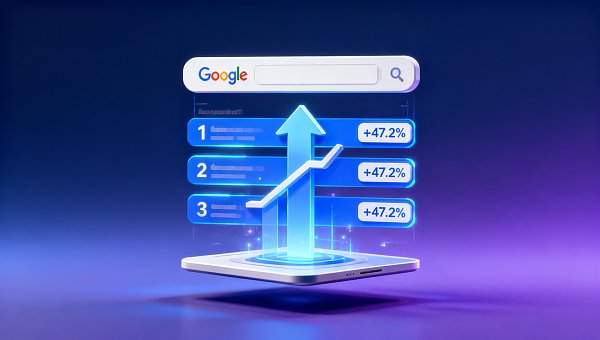 После повышения рейтинга SEO Easy Treasure, насколько увеличилась доля первых 3 позиций в результатах поиска Google? Реальные данные клиентов
