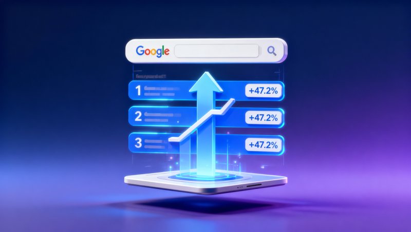 После повышения рейтинга SEO Easy Treasure, насколько увеличилась доля первых 3 позиций в результатах поиска Google? Реальные данные клиентов