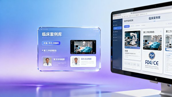 营销型网站适合哪些行业？医疗器械B2B官网用‘临床案例库’替代产品页，询盘+55%