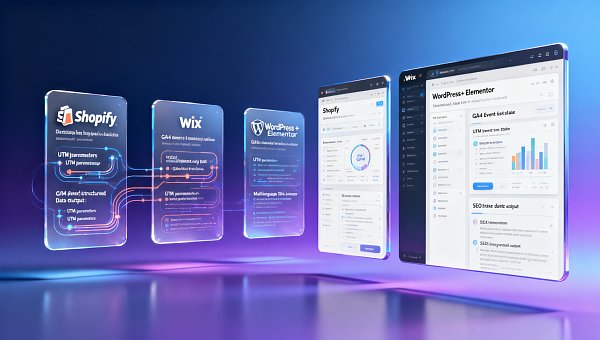 建站平台海外广告投放效果对比:Shopify、Wix、WordPress+Elementor在Google Ads归因链路上的真实表现 Сравнение эффективности зарубежного размещения рекламы на платформах для создания сайтов: фактические показатели Shopify、Wix、WordPress+Elementor в атрибуционной цепочке Google Ads