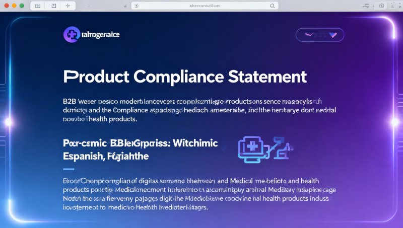 Новые правила FDA США вступают в силу 19 апреля: на B2B-сайте необходимо встроить многоязычную страницу с заявлением о соответствии требованиям