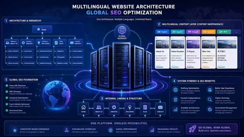 Повлияет ли многоязычный сайт для внешней торговли на SEO: ключевое — структура