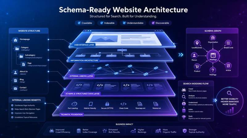 Как Schema-ready создание сайтов помогает индексации
