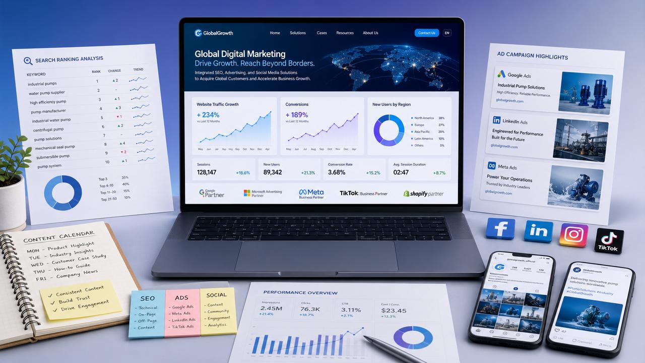 Какие каналы включает зарубежный digital-маркетинг? SEO, реклама и продвижение в соцсетях — всё в одном обзоре Какие каналы включает зарубежный digital-маркетинг? SEO, реклама и продвижение в соцсетях — всё в одном обзоре