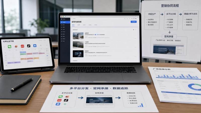 多平台分发解决方案适合哪些企业？官网、社媒与广告协同逻辑解析
