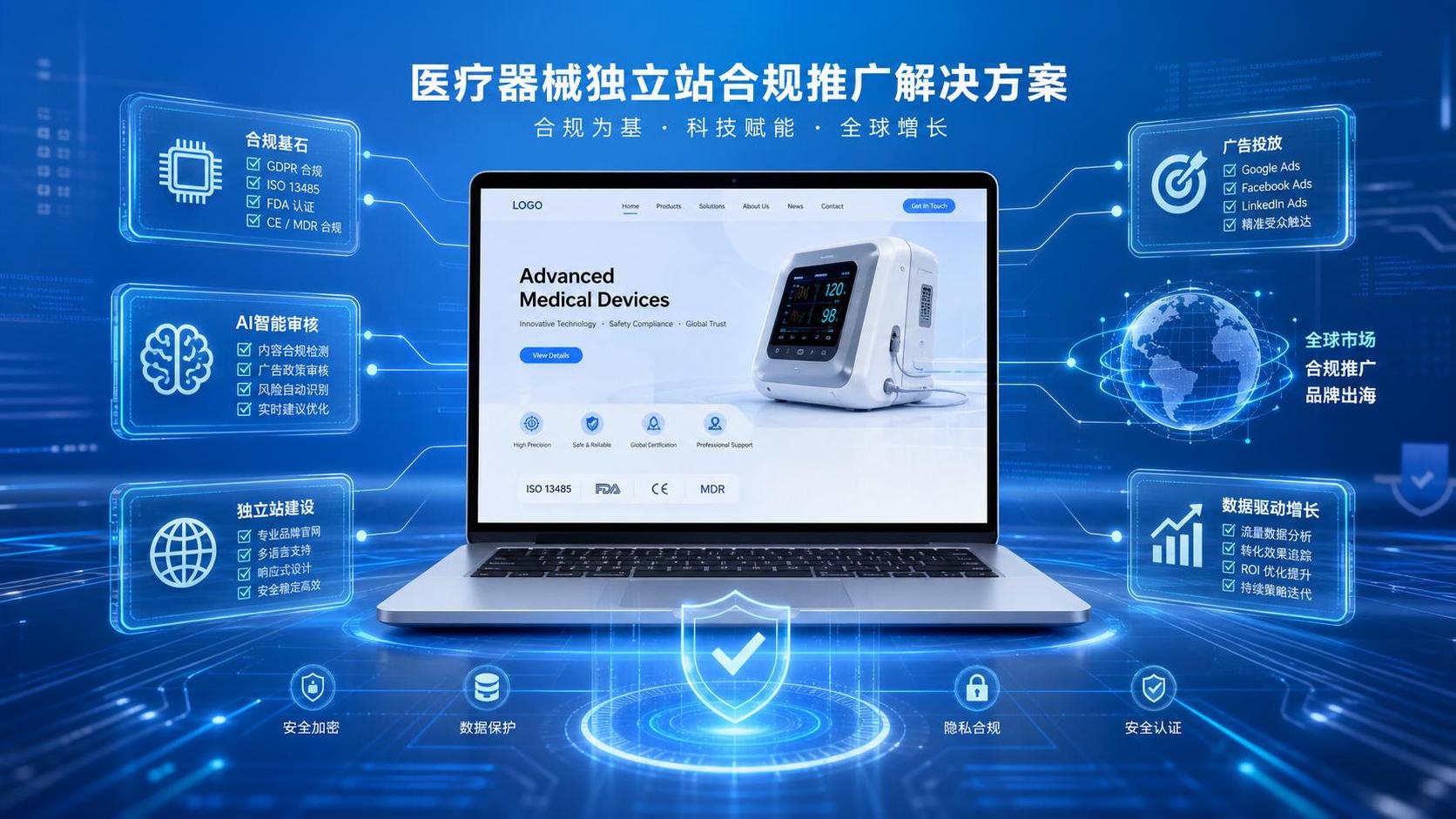 FDA更新指南：医疗器械独立站推广页新增AI合规要求