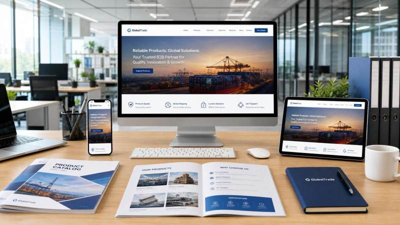 5 ключевых аспектов адаптивного дизайна B2B внешнеторгового сайта