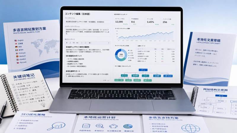 日语网站建设的SEO和中文站一样吗