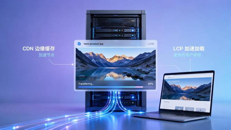 Как Core Web Vitals улучшают LCP с помощью CDN?