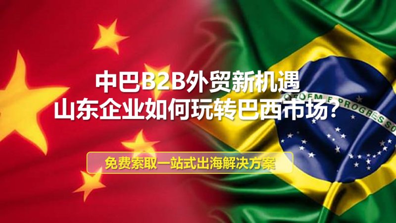 China-Brazil B2B Foreign Trade New Opportunities: How Shandong Enterprises Play the Brazilian Market?