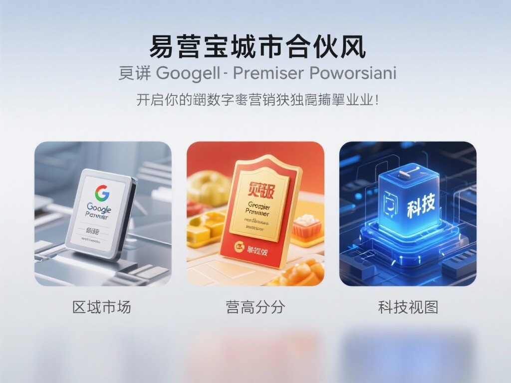 Easy Treasure City Partner: Exclusive access to Google Premier Partner level regional markets, leveraging full-funnel marketing technology with high commission splits to launch your exclusive digital marketing monopoly business!