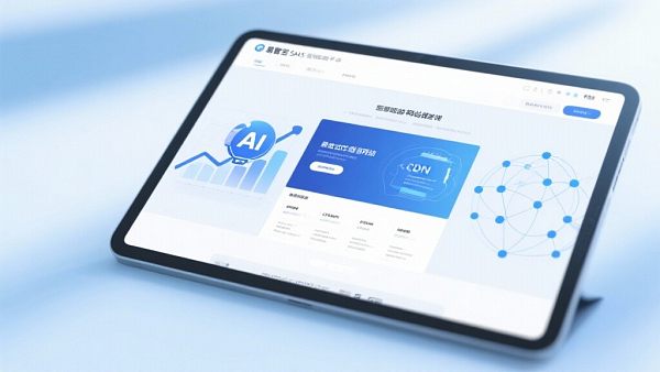 How can a SaaS marketing platform enhance the efficiency of B2B foreign trade website building?
