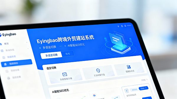 Eyingbao如何3步搞定跨境外贸建站？企业决策者必看