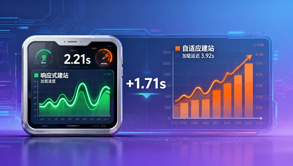 自适应建站适合外贸企业吗?对比响应式 vs 自适应:在中东|拉美市场加载效率差值达1 Is adaptive website building suitable for foreign trade enterprises? Responsive vs Adaptive: 1.7s loading efficiency gap in Middle East/Latin America