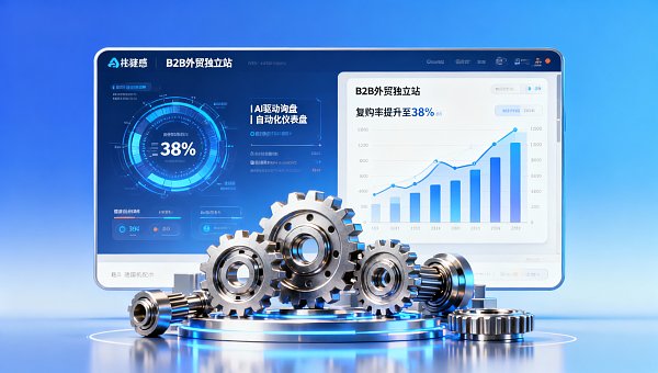 Is an independent website suitable for B2B foreign trade? German mechanical components case: Independent website achieves 38% repeat purchase rate in 3 years, key lies in automated inquiry management