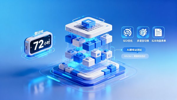 Can AI help quickly build independent websites? A practical guide for foreign trade professionals: From zero to online in just 72 hours, with 3 areas requiring manual optimization