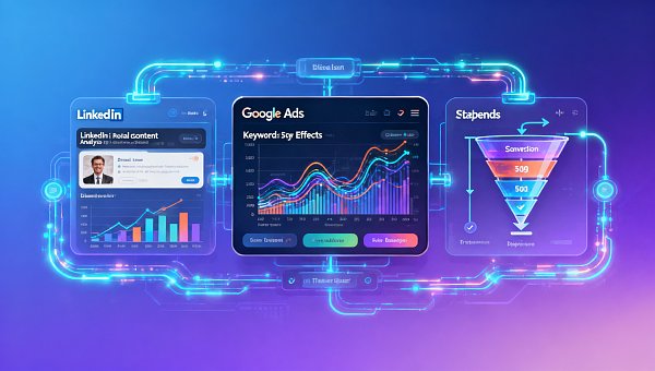 外贸推广新路径:易营宝+LinkedIn+Google Ads三端协同的低成本获客方案 外贸推广新路径:易营宝+LinkedIn+Google Ads三端协同的低成本获客方案