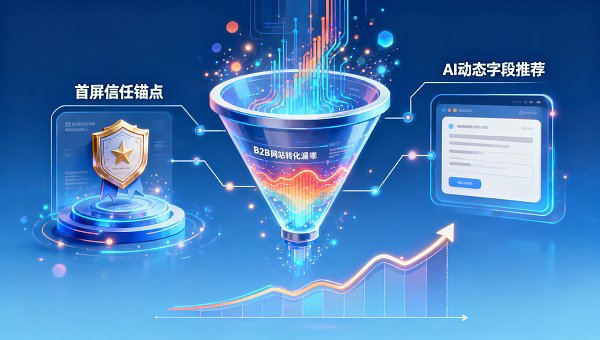 如何提升外贸网站的转化率精准引流?我们分析了27个高转化B2B站点,发现共性不在设计而在3个埋点逻辑 如何提升外贸网站的转化率精准引流?我们分析了27个高转化B2B站点,发现共性不在设计而在3个埋点逻辑