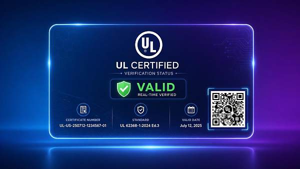UL上线数字合规看板,实时验真中国供应商证书 UL上线数字合规看板,实时验真中国供应商证书