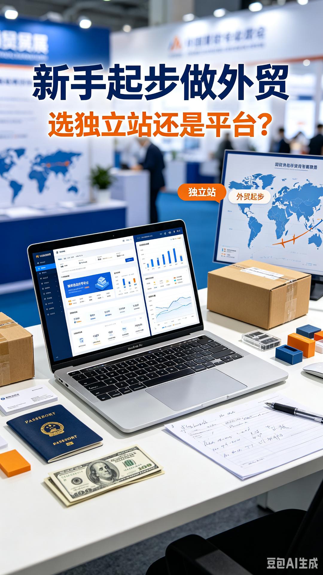 Should Beginners in Foreign Trade Choose an Independent Website or a Platform?