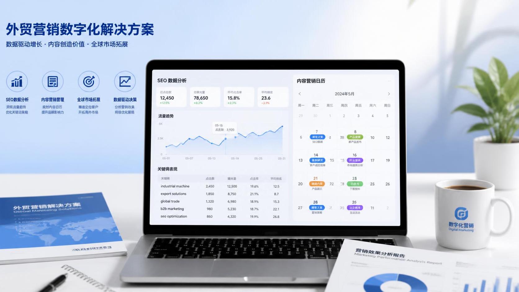 外贸企业营销数字化深度解析：SEO、内容营销与销售线索增长策略