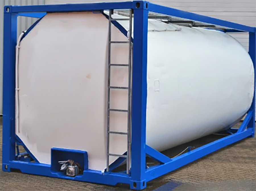 Los contenedores de tanques de almacenamiento químico facilitan el almacenamiento y transporte seguros de productos químicos peligrosos para operaciones marítimas en alta mar