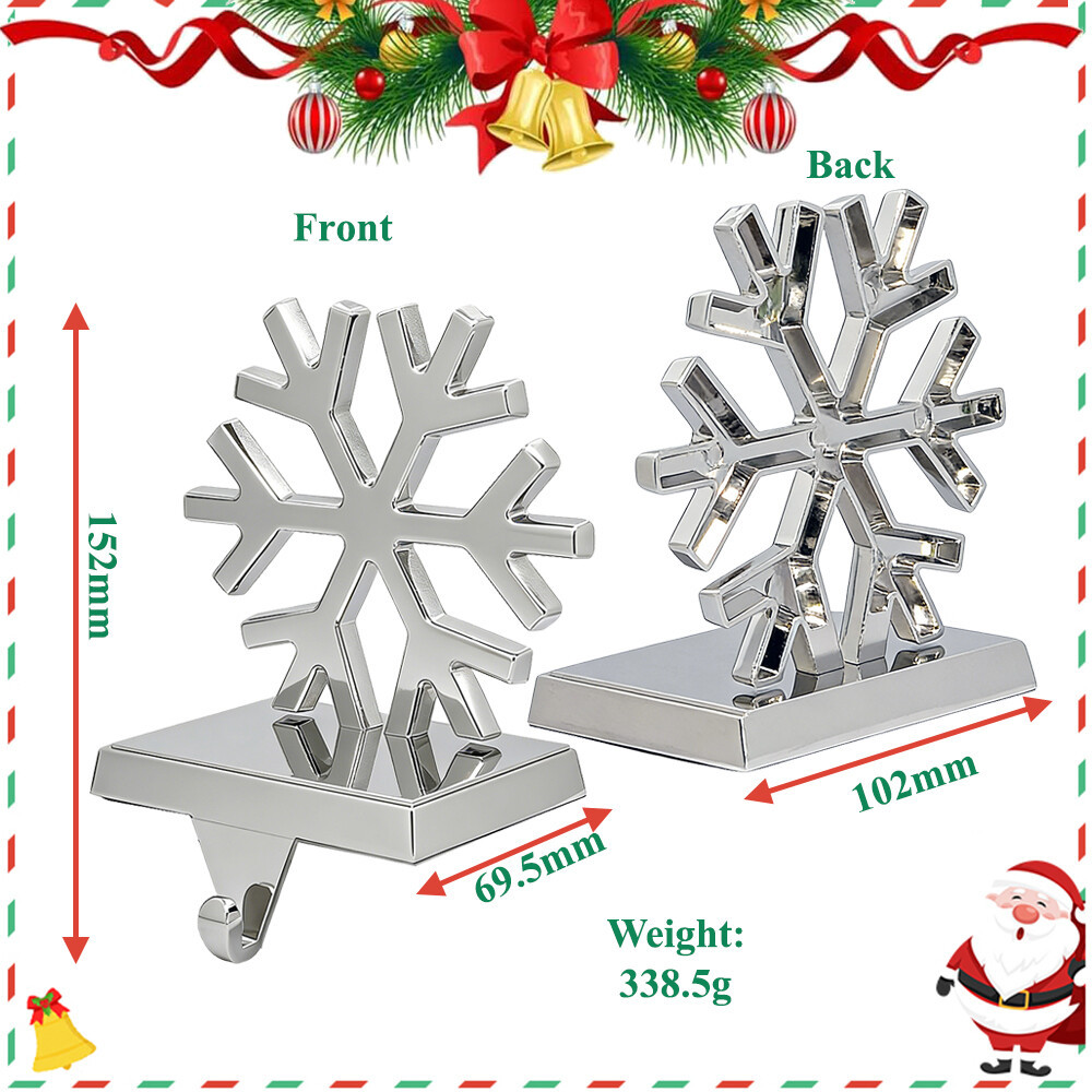 Christmas Snowflake Stocking Holder