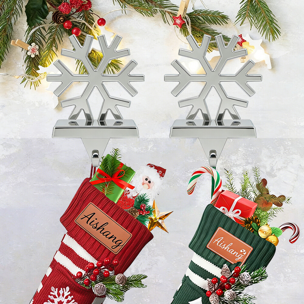 Christmas Snowflake Stocking Holder