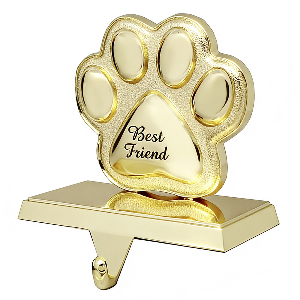 Paw Print Christmas Stocking Holders for Mantle -Stocking Hanger for Fireplace Christmas Stocking Hangers for Mantel Stocking Hooks Paw Print Christmas Stocking Holders for Mantle -Stocking Hanger for Fireplace Christmas Stocking Hangers for Mantel Stocking Hooks