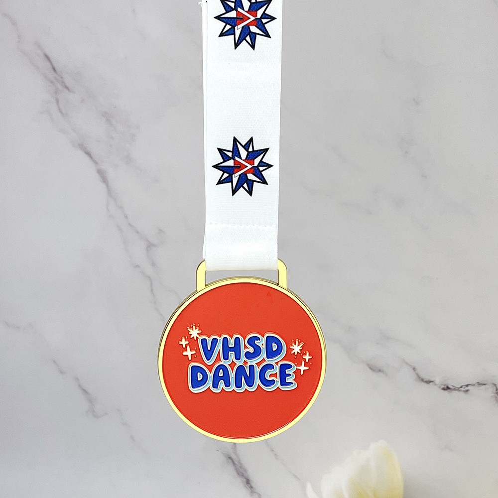 Custom VHSD Dance Gold Medal