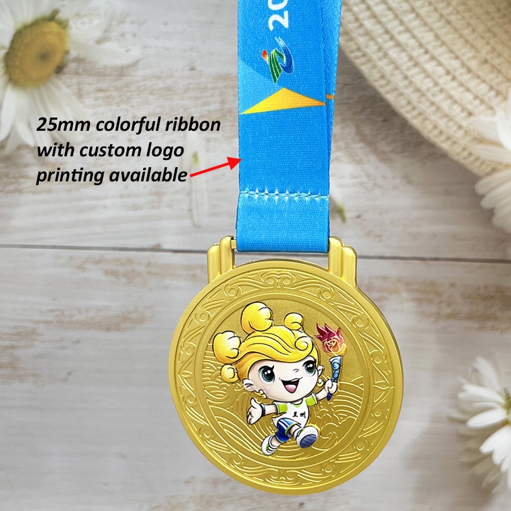 Custom National Fitness Games Gold Medal