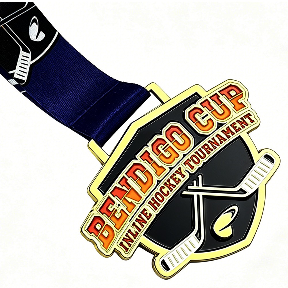 Bendigo Cup Inline Hockey Tournament Medal Bendigo Cup Inline Hockey Tournament Medal
